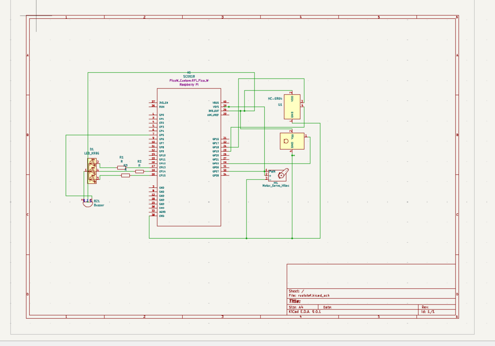 Kicad schematic 