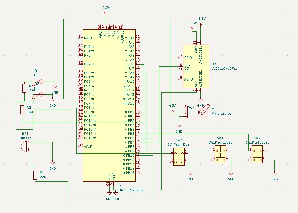 KiCad schematic