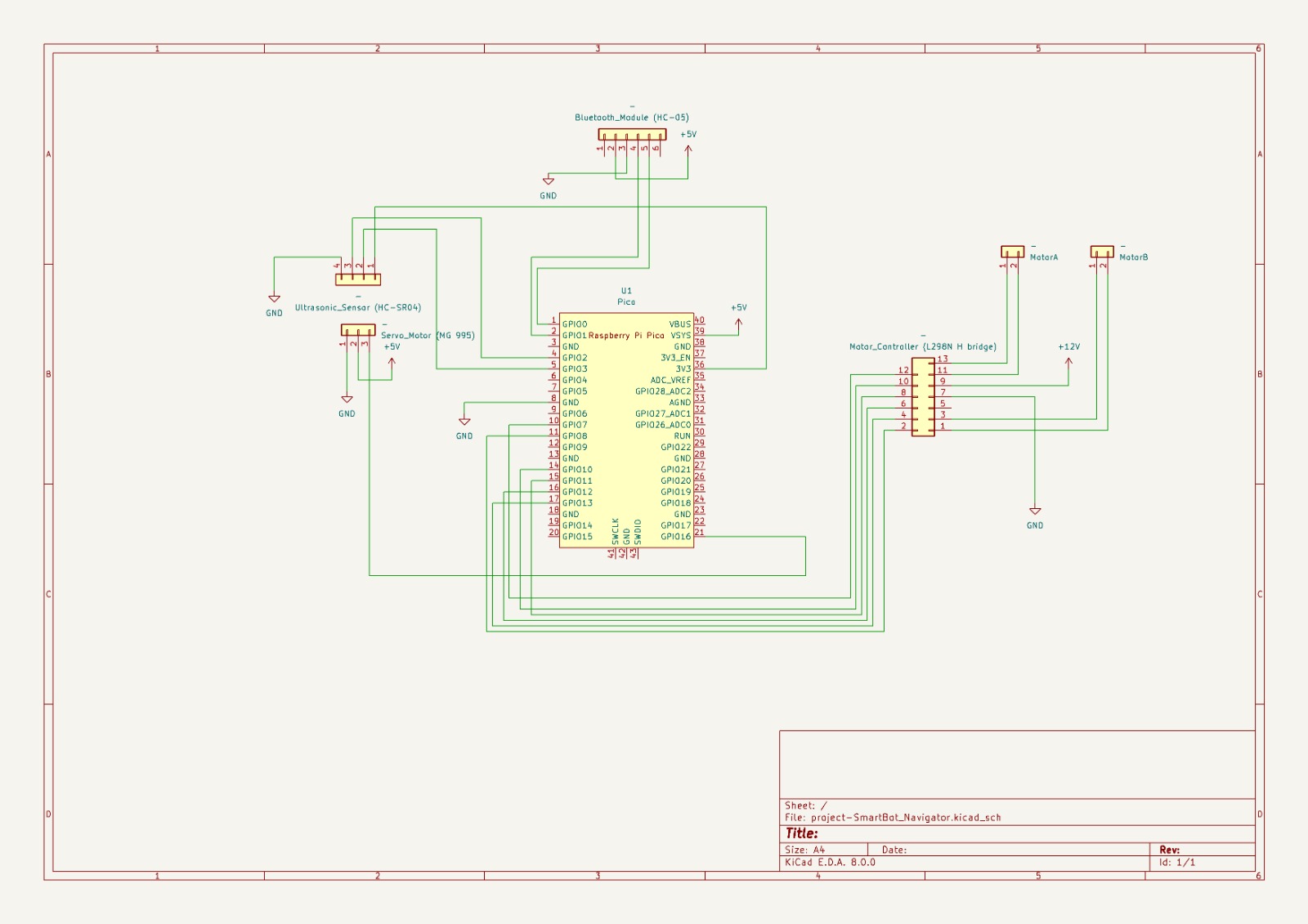 Kicad schematics