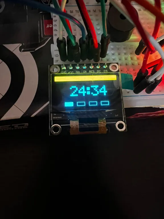 Oled timer