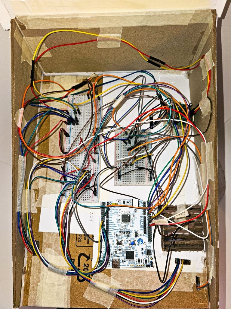 how the wiring looks like