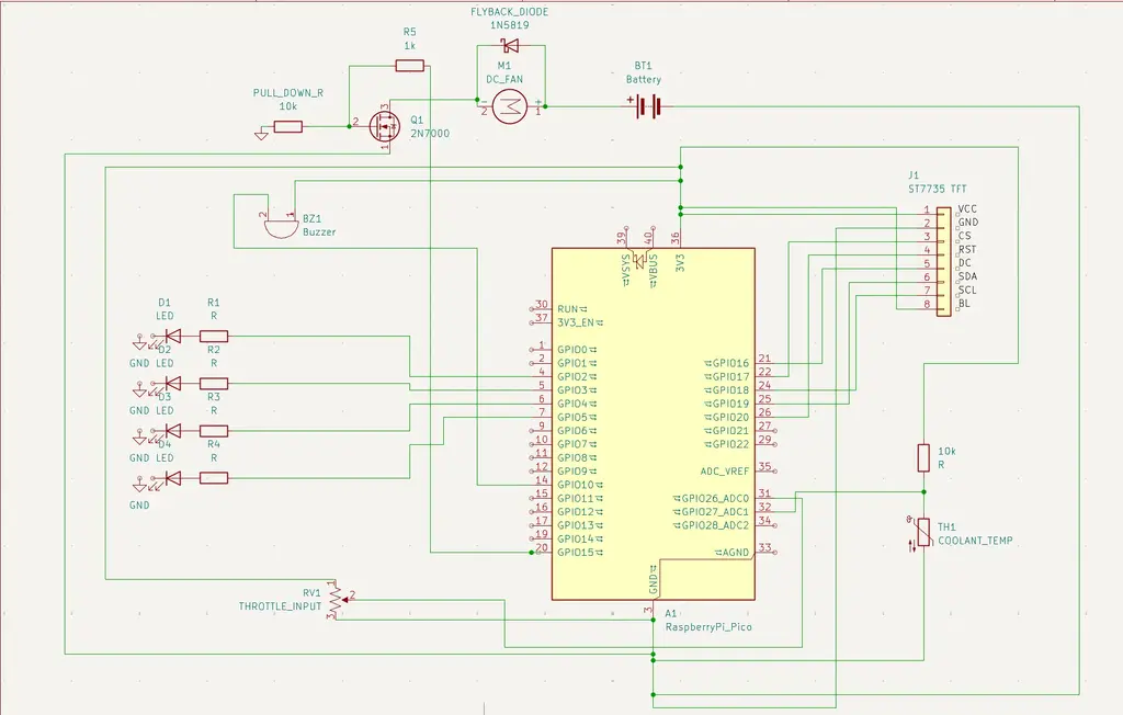 KiCAD schematic