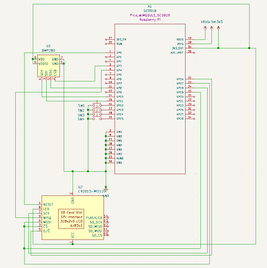 KiCad schematic