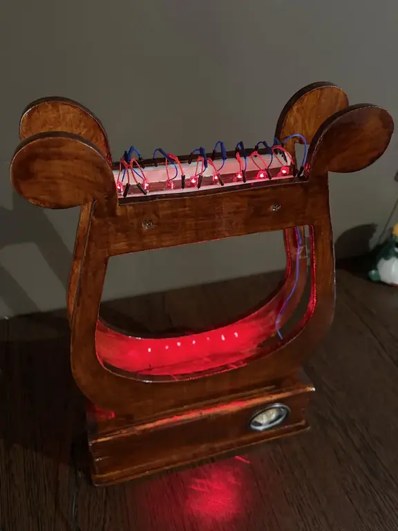 Laser Harp Front View