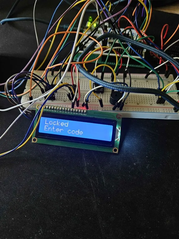 Second LCD working test