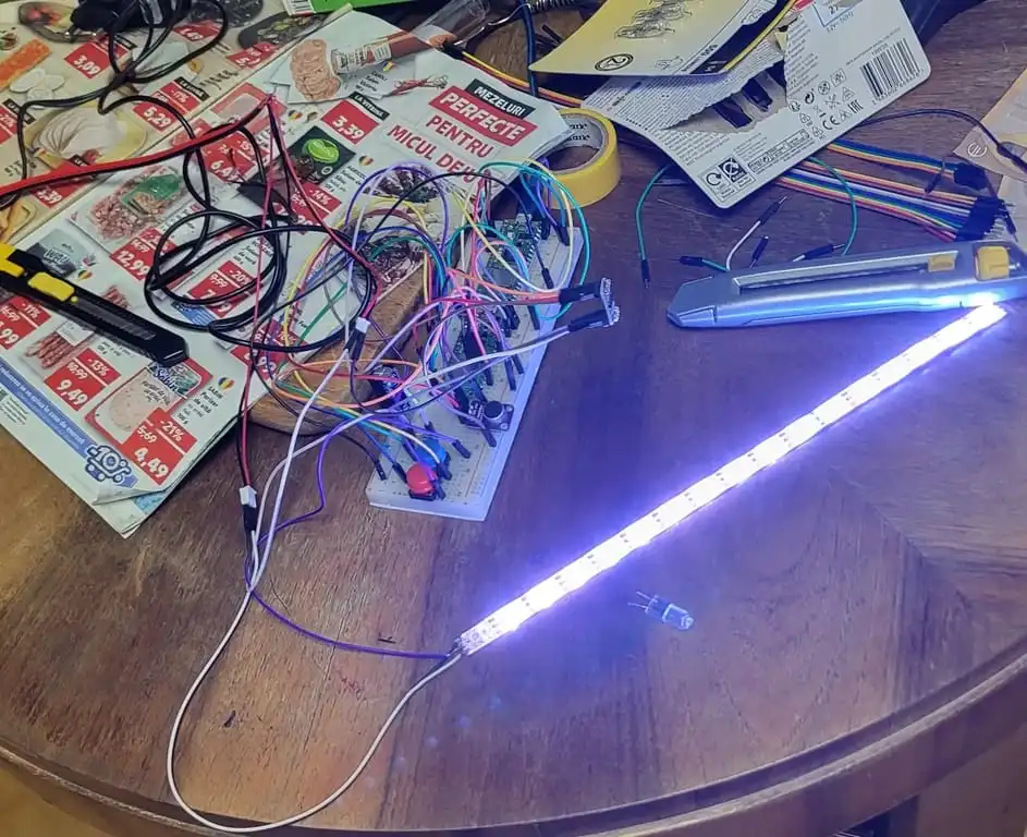 LED Strip in Action