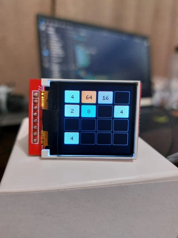 Screen front