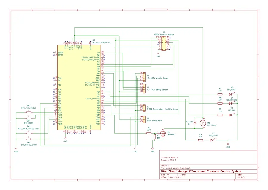 Kicad schematics